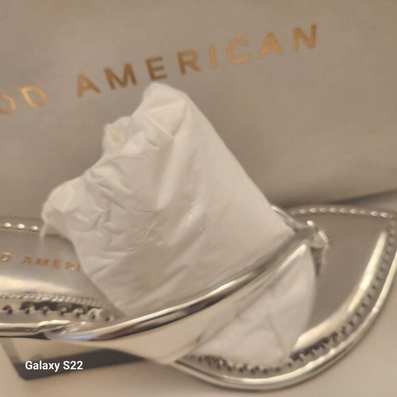 Good American Silver Sandals - Picture 4 of 11